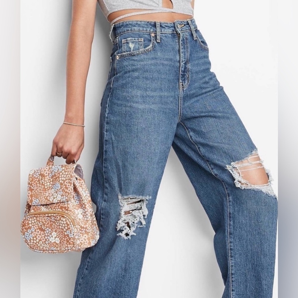 Wild Fable High Rise Blue Jeans - Picture 7 of 10